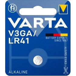 Varta 24261 101 401 pile domestique Batterie à usage unique LR41 Alcaline
