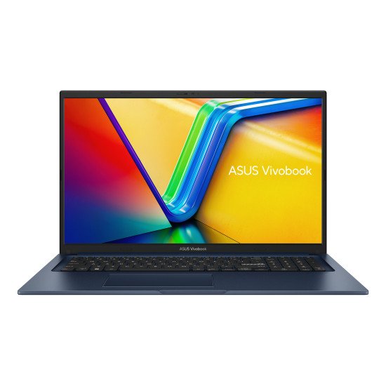 ASUS Vivobook 17 X1704VA-AU586W Intel® Core™ i5 i5-1334U Ordinateur portable 43,9 cm (17.3") Full HD 8 Go DDR4-SDRAM 512 Go SSD Wi-Fi 5 (802.11ac) Windows 11 Home Belge Bleu