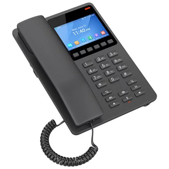 Grandstream Networks GHP631W téléphone fixe Noir 2 lignes LCD Wifi Grandstream Networks GHP631W téléphone fixe Noir 2 lignes LCD Wifi