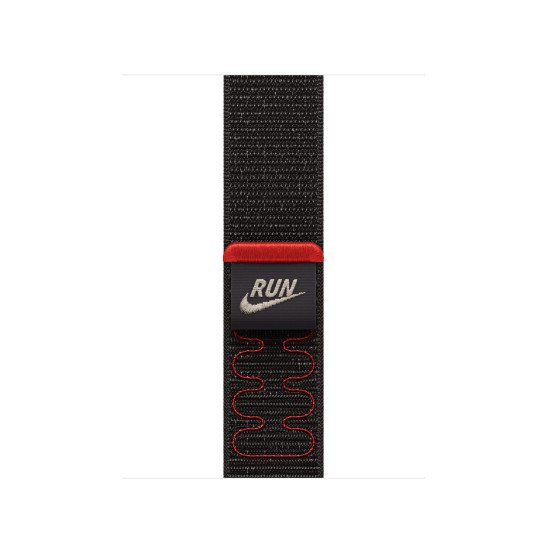 Apple Nike Sport Loop Bande Noir Nylon, Polyester recyclé, Spandex Apple Nike Sport Loop Bande Noir Nylon, Polyester recyclé, Spandex
