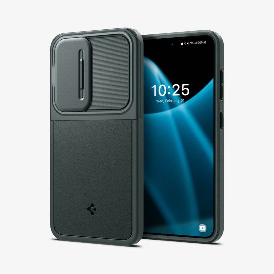 Spigen Optik Armor coque de protection pour téléphones portables 15,8 cm (6.2") Housse Vert