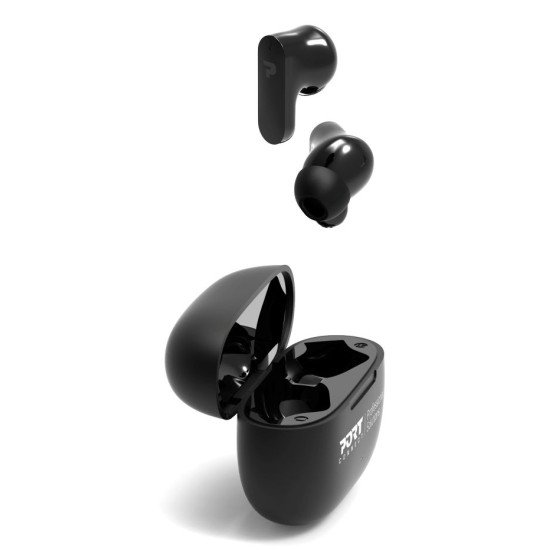 Port Designs PORT Connect 912007 casque Sans fil Ecouteurs Appels/Musique Bluetooth Noir