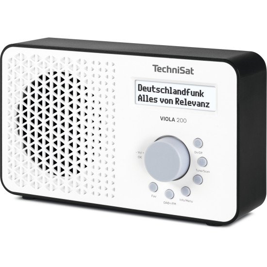 TechniSat 0000/2936 Radio portable Numérique Blanc TechniSat 0000/2936 Radio portable Numérique Blanc