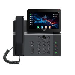 Fanvil V66 téléphone fixe Gris foncé 20 lignes IPS Wifi Fanvil V66 téléphone fixe Gris foncé 20 lignes IPS Wifi