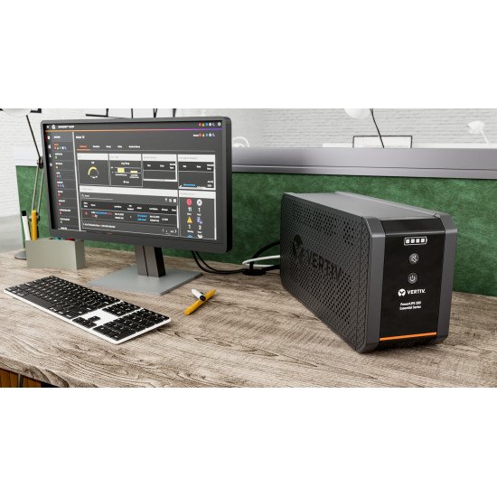 Vertiv PSA6E-600IT-SCH UPS Interactivité de ligne 0,6 kVA 315 W 4 sortie(s) CA