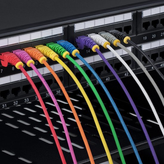 StarTech.com Câble Ethernet CAT6 Jaune Fin de 7m, Sans Accroc, 100W PoE, UTP, LSZH, Fil de Cuivre Pur 28AWG, Cordon Patch Réseau RJ45 avec Serre-Câble, Contrôlé Fluke StarTech.com Câble Ethernet CAT6 Jaune Fin de 7m, Sans Accroc, 100W PoE, UTP, LSZH, Fil de Cuivre Pur 28AWG, Cordon Patch Réseau RJ45 avec Serre-Câble, Contrôlé Fluke