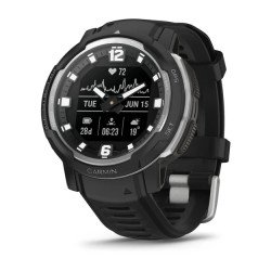Garmin Instinct Crossover - Standard Edition MIP 45 mm Hybride 176 x 176 pixels Noir GPS (satellite)