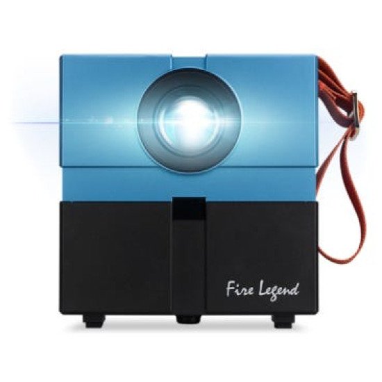 Acer AOPEN QH12a Projecteur à focale standard 135 ANSI lumens LED 720p (1280x720) Bleu