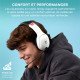Turtle Beach Airlite Fit Casque Avec fil Arceau Jouer Noir, Blanc Turtle Beach Airlite Fit Casque Avec fil Arceau Jouer Noir, Blanc