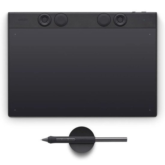 Wacom Intuos Pro Medium – 2025 tablette graphique Noir 263 x 148 mm USB/Bluetooth