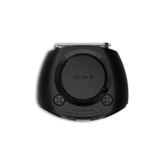 Philips TAZ2000B/10 Lecteur de CD Argent, Noir Lecteur CD portable