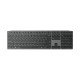 Lenovo 700 clavier Bureau RF sans fil + Bluetooth Anglais américain Gris