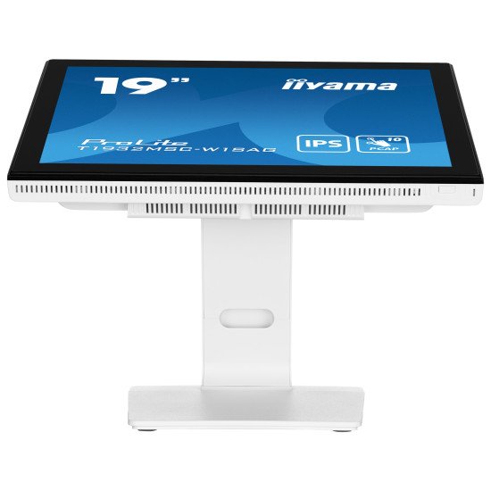 iiyama ProLite T1932MSC-W1SAG écran PC 48,3 cm (19") 1280 x 1024 pixels Full HD LED Écran tactile Dessus de table Blanc