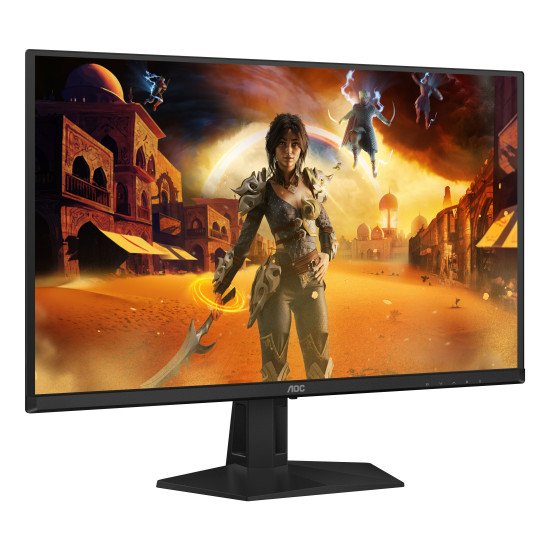 AOC G4 Q27G41ZDF écran PC 67,3 cm (26.5") 2560 x 1440 pixels Quad HD QD-OLED Noir, Rouge