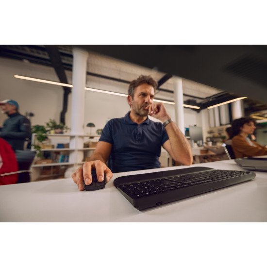 HP MultiDvcDuMdMSEKBCombowPR585C BE clavier Souris incluse Noir