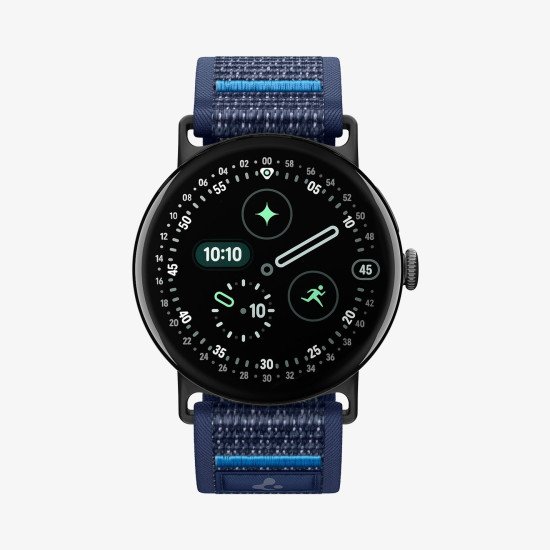 Spigen Athlex Air Bande Marine, Bleu Tissu