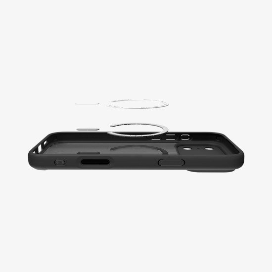 Spigen Ultra Hybrid (MagFit) coque de protection pour téléphones portables 16 cm (6.3") Housse Noir, Orange Spigen Ultra Hybrid (MagFit) coque de protection pour téléphones portables 16 cm (6.3") Housse Noir, Orange