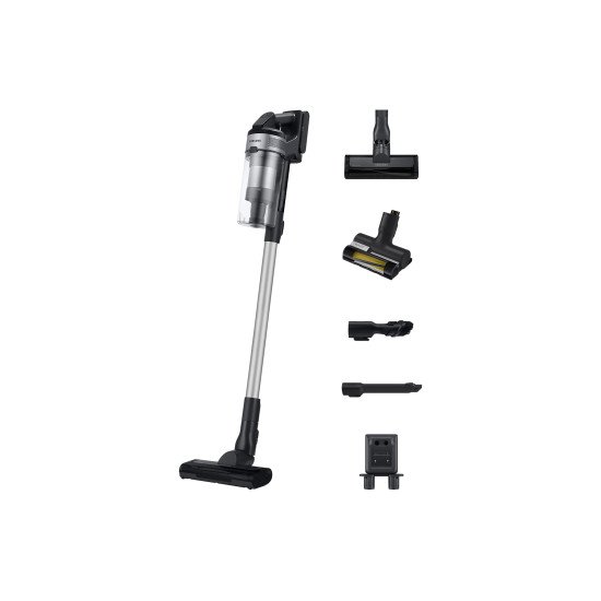 Samsung VS15A60BGR5/WD aspirateur balai et balai électrique Aspirateur-balai 2 en 1 Batterie Sec Micro Sac à poussière Argent Samsung VS15A60BGR5/WD aspirateur balai et balai électrique Aspirateur-balai 2 en 1 Batterie Sec Micro Sac à poussière Argent