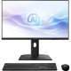 MSI Modern AM273QP AI 1UMG-221AT Intel Core Ultra 7 155H 68,6 cm (27") 2560 x 1440 pixels PC All-in-One 32 Go DDR5-SDRAM 1 To SSD Windows 11 Pro Wi-Fi 6E (802.11ax) Noir