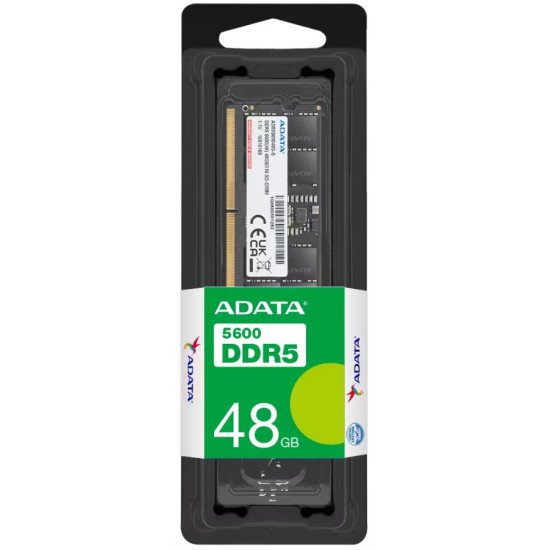 ADATA AD5S560048G-S module de mémoire 48 Go 1 x 48 Go DDR5 5600 MT/s 262-pin SO-DIMM