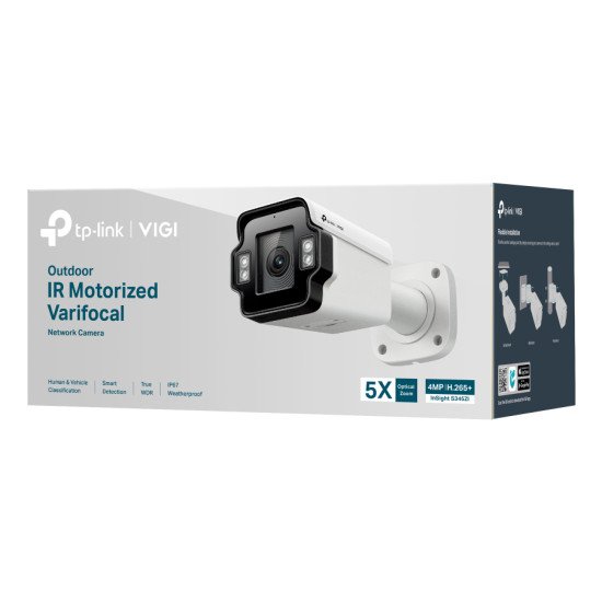 TP-Link VIGI InSight S345ZI Balle (forme) Caméra de sécurité IP Extérieure 2688 x 1520 pixels Mur