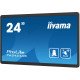 iiyama TW2424AS-B1 affichage de messages Panneau plat de signalisation numérique 60,5 cm (23.8") Wifi 250 cd/m² 4K Ultra HD Noir Écran tactile Intégré dans le processeur Android 24/7