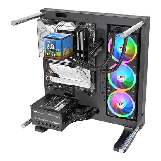 Thermaltake MINECUBE 360 Ultra Processeur Refroidisseur de liquide tout-en-un 12 cm Noir 1 pièce(s)