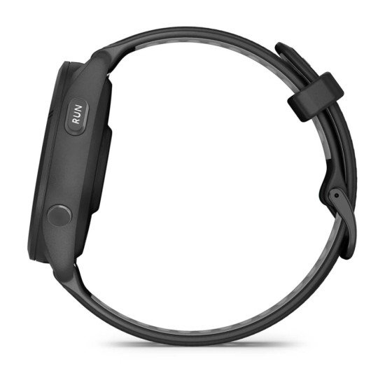 Garmin Forerunner 265 3,3 cm (1.3") AMOLED 46 mm Numérique 416 x 416 pixels Écran tactile Noir Wifi GPS (satellite)