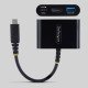 StarTech.com Adaptateur Multiport USB-C vers HDMI avec Charge PD 140W, HDMI 4K 60Hz, Hub USB 5 Gbps, Mini Dock pour MacBook / Dell / Thinkpad / HP / iPad / Tablettes