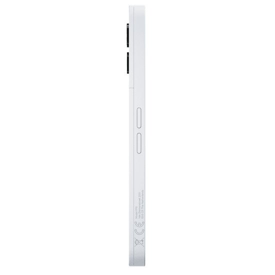 Fairphone The (Gen 6) 16 cm (6.31") Double SIM Android 15 5G USB Type-C 8 Go 256 Go 4415 mAh Blanc