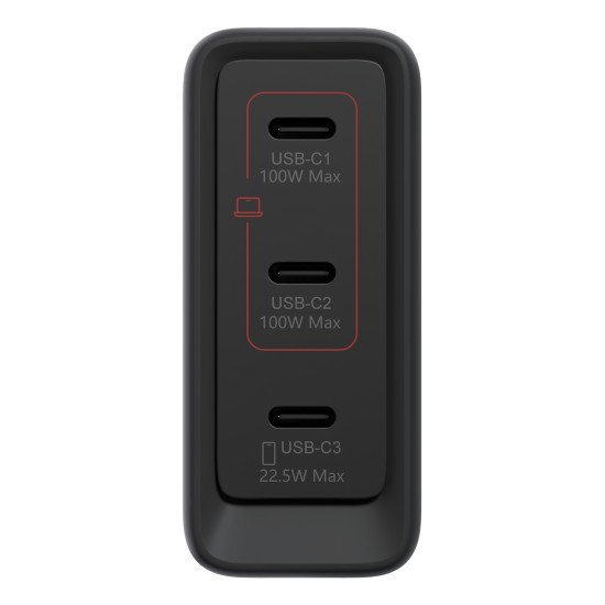 Lenovo G0A6100BEU chargeur d'appareils mobiles Universel Noir Secteur Charge rapide Intérieure