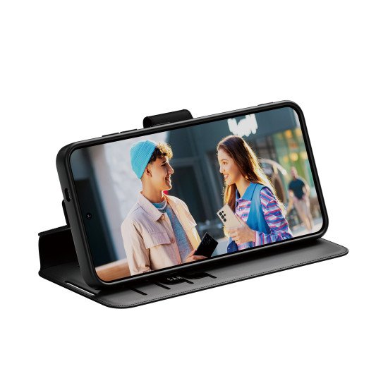 PanzerGlass CARE by ® Feature Wallet Case w. Kickstand Samsung Galaxy S25 coque de protection pour téléphones portables Housse Noir PanzerGlass CARE by ® Feature Wallet Case w. Kickstand Samsung Galaxy S25 coque de protection pour téléphones portables Housse Noir