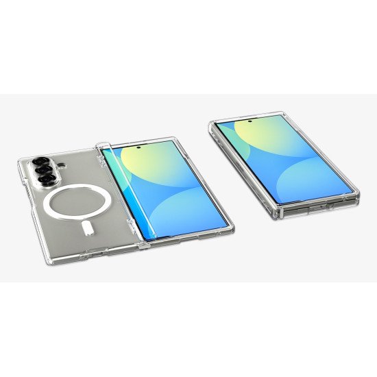 Spigen Ultra Hybrid Pro coque de protection pour téléphones portables 20,3 cm (8") Housse Transparent, Blanc