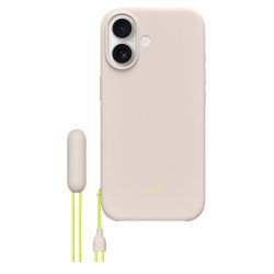 Apple MGTL4LL/A coque de protection pour téléphones portables 16 cm (6.3") Housse Citron vert, Couleur de la pierre