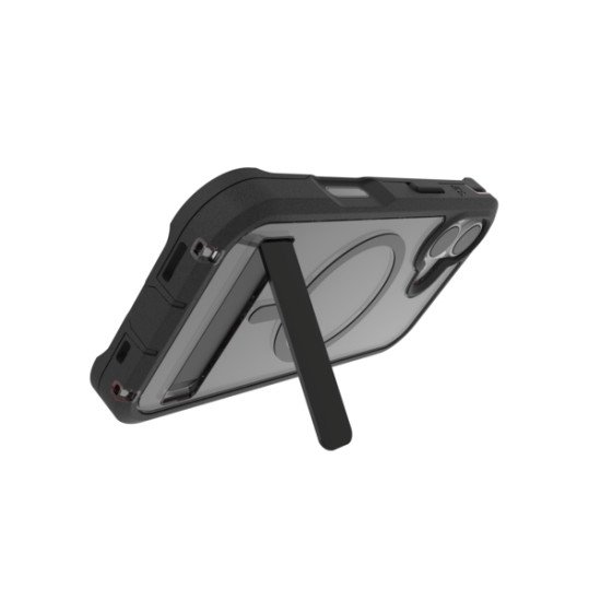 ZAGG Rainier Snap Kickstand coque de protection pour téléphones portables 16 cm (6.3") Housse Noir