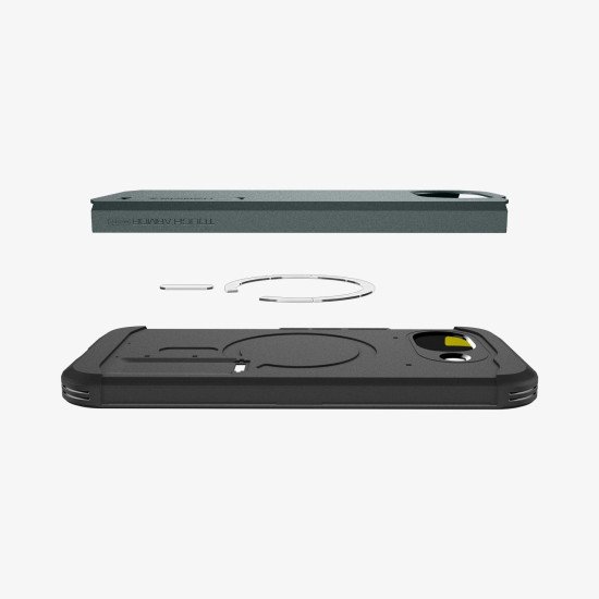 Spigen Tough Armor (Mag Fit) coque de protection pour téléphones portables 16 cm (6.3") Housse Vert foncé