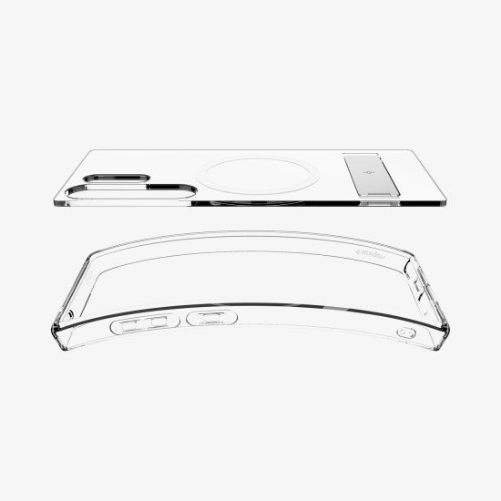 Spigen Ultra Hybrid S (MagFit) coque de protection pour téléphones portables 17,5 cm (6.9") Housse Transparent, Blanc Spigen Ultra Hybrid S (MagFit) coque de protection pour téléphones portables 17,5 cm (6.9") Housse Transparent, Blanc