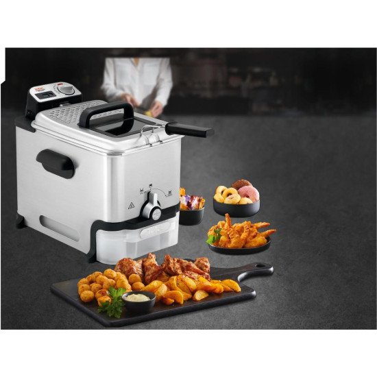 Tefal FR8041 friteuse Unique 3,5 L Autonome 2300 W Argent