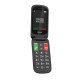 Gigaset GL40 7,11 cm (2.8") 88 g Noir Téléphone pour seniors