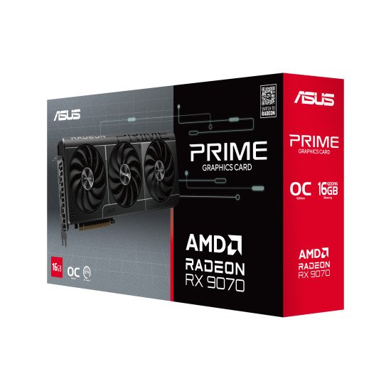 ASUS Prime -RX9070-O16G AMD Radeon RX 9070 16 Go GDDR6 ASUS Prime -RX9070-O16G AMD Radeon RX 9070 16 Go GDDR6