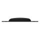 Manhattan Tapis de souris avec repose-poignet en gel, noir, 241 × 203 × 40 mm, base antidérapante, garantie à vie