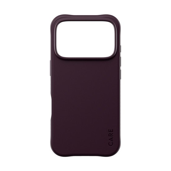 PanzerGlass CARE™ by ® Samba Case Dark Cherry w. MagSafe iPhone 2026 Pro | 17 Pro coque de protection pour téléphones portables Housse Transparent
