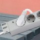 LogiLink PDU9C05 protection surtension Gris clair 9 sortie(s) CA 230 V 2 m