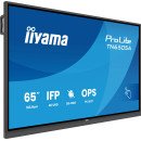 iiyama TN6505A-B1AG Écran d'affichage dynamique Écran plat interactif 163,8 cm (64.5") 500 cd/m² 4K Ultra HD Noir Écran tactile