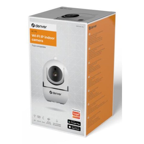 Denver IIC-172 caméra de sécurité Dôme Caméra de sécurité IP Intérieure 1280 x 720 pixels