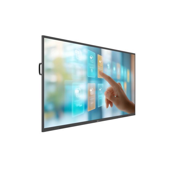 Philips 86BDL4252E/00 Écran d'affichage dynamique Écran plat interactif 2,18 m (86") LED Wifi 400 cd/m² 4K Ultra HD Noir Écran tactile Intégré dans le processeur Android 14