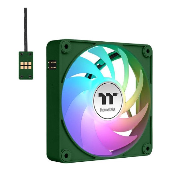 Thermaltake CT140 EX ARGB Sync PC Boitier PC Ventilateur 14 cm Vert 3 pièce(s) Thermaltake CT140 EX ARGB Sync PC Boitier PC Ventilateur 14 cm Vert 3 pièce(s)
