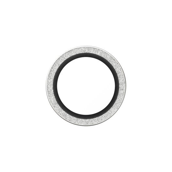 PanzerGlass ® Hoops® Camera Lens Protector Glitter Silver iPhone Air Protection d'écran transparent Apple 1 pièce(s)