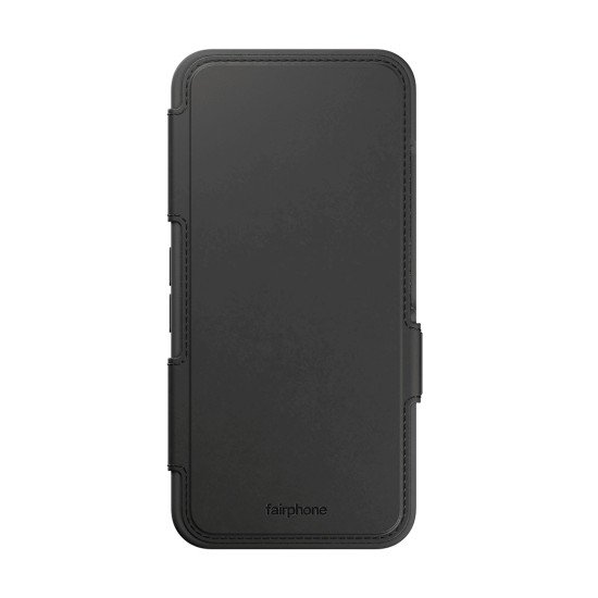 Fairphone F6FLIP-1ZW-WW1 coque de protection pour téléphones portables 16 cm (6.31") Folio porte carte Noir