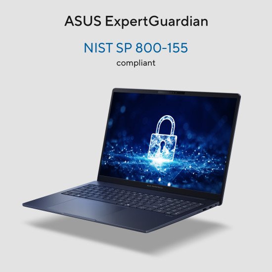 ASUS ExpertBook B3 B3605CCA-MB1196X Intel Core Ultra 7 255H Ordinateur portable 40,6 cm (16") WUXGA 16 Go DDR5-SDRAM 512 Go SSD Wi-Fi 6E (802.11ax) Windows 11 Pro US International Noir, Gris
